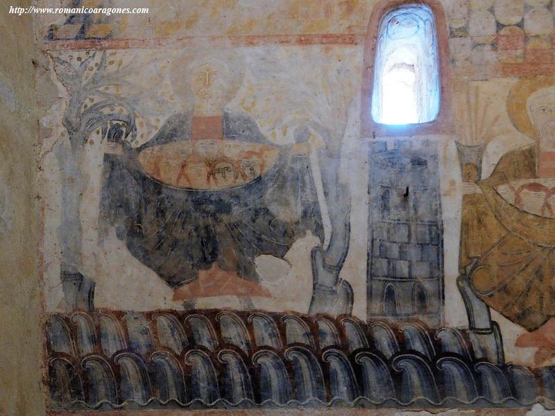 VISTA SUROESTE DEL TEMPLO CON ACCESO AL CORO ALTO
